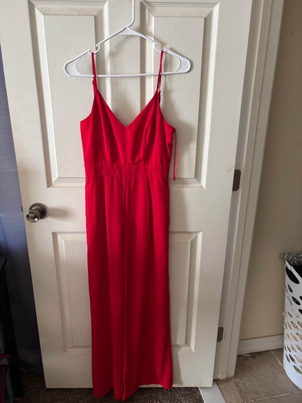 Gianni Bini Red Spaghetti-Strap Maxi Dress